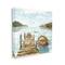 Stupell Industries Love and The Lake Sentiment Boat Dock Landscape Canvas Wall Art